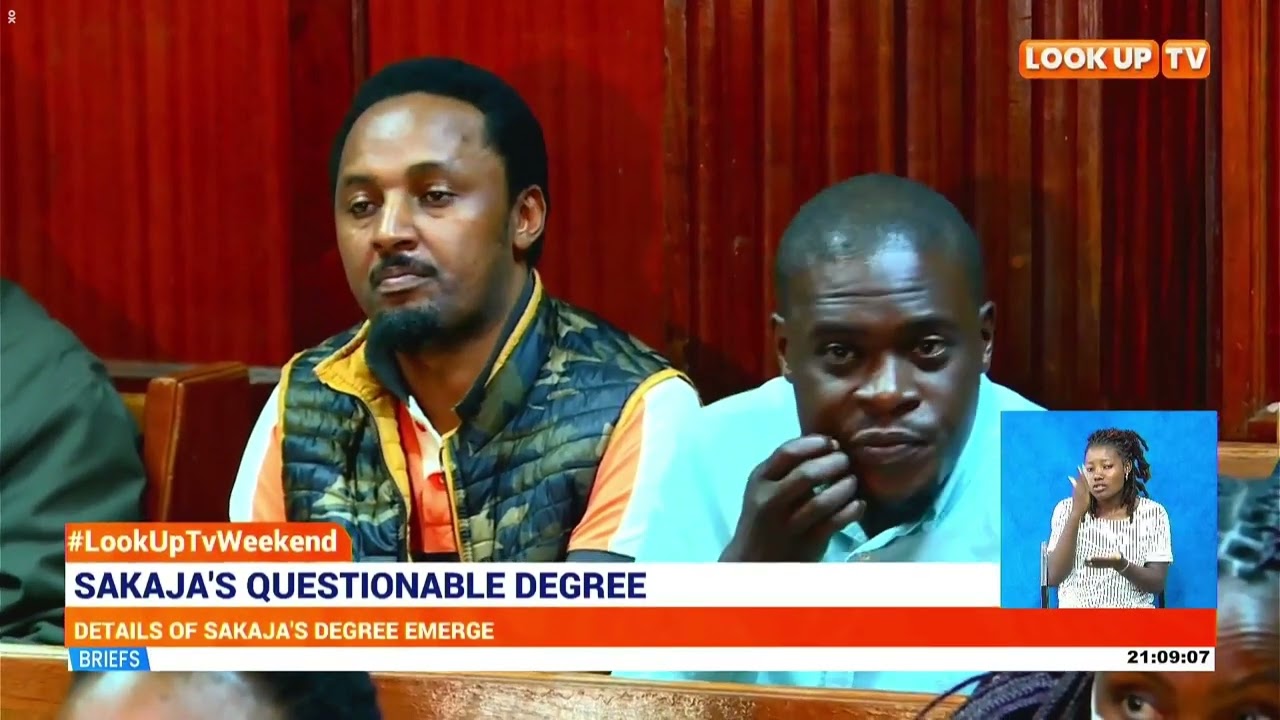 Johnson Sakaja&rsquo;s degree has been a subject of debate in Kenya