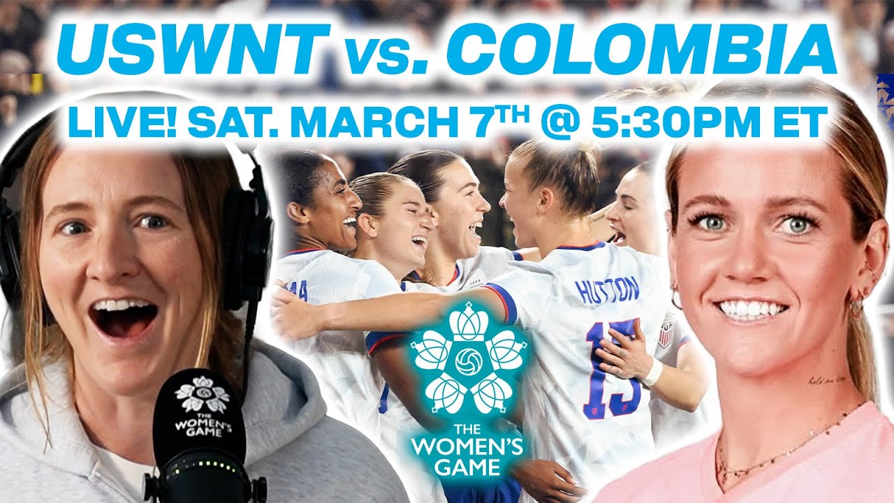 USWNT vs. Colombia SheBelieves Cup LIVE Post-match reactions w/ Sam Mewis & Meredith Speck