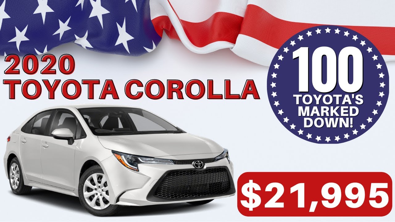 2020 Toyota Corolla For Sale at Toyota of Selma