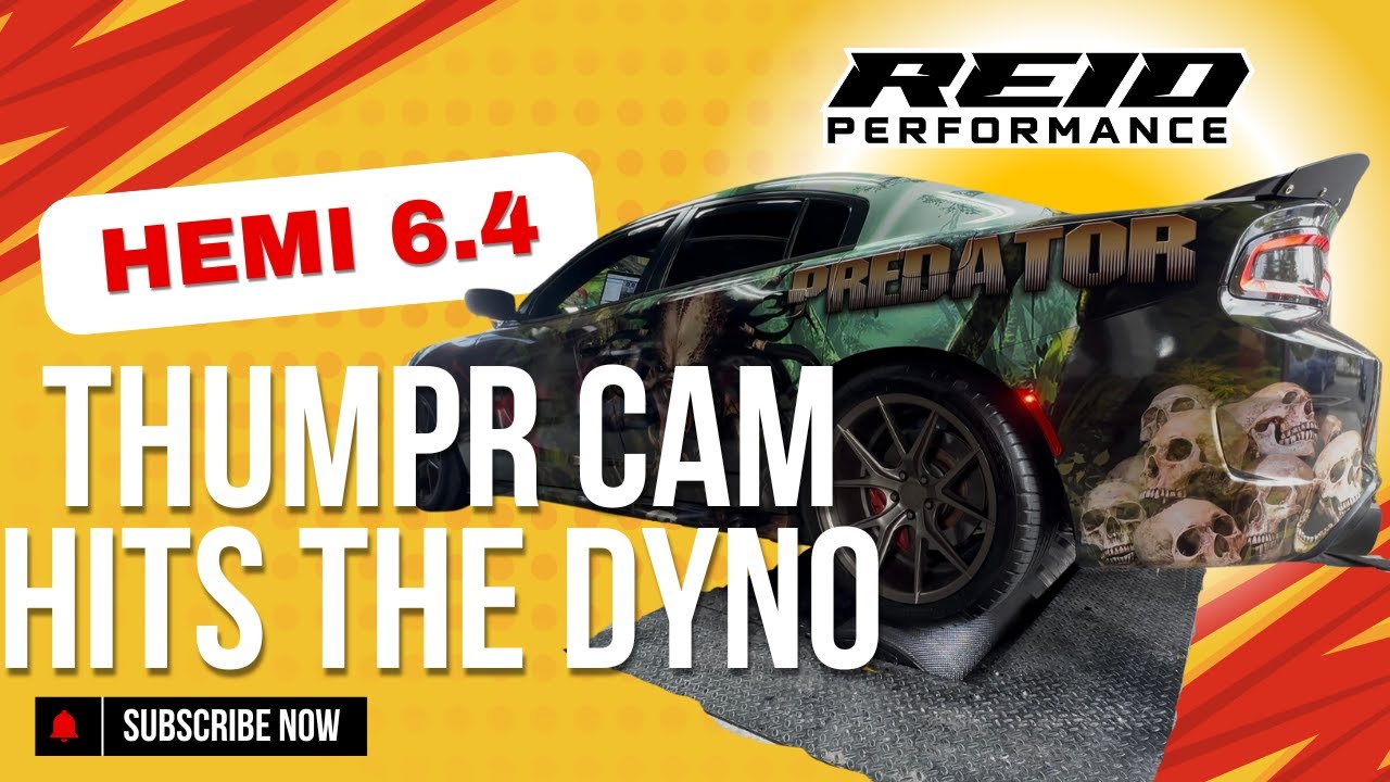 Thumpr cam in a 6.4 Hemi hits the dyno