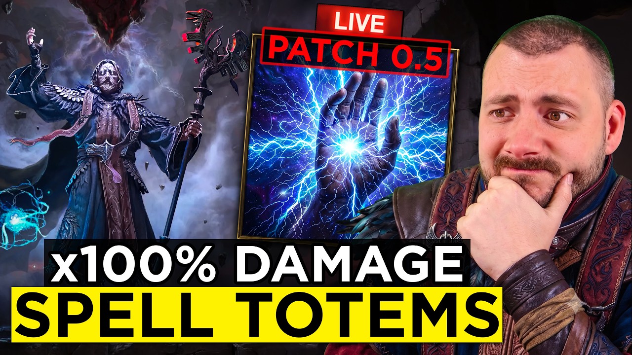 Spell Totem Druid Oracle From Act 1 to Endgame - Path of Exile 2 Return of the Ancients