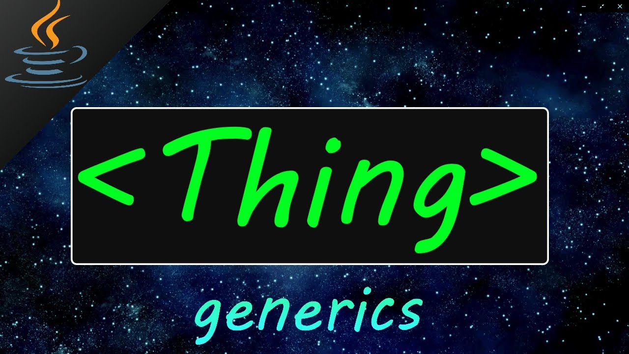 Java generics ❓