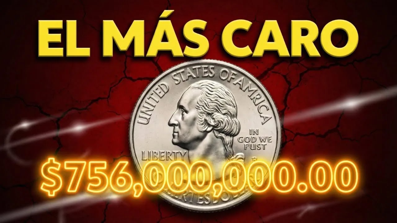 Este Quarter Podría Valer $850,000 | Monedas Raras de 25 Centavos