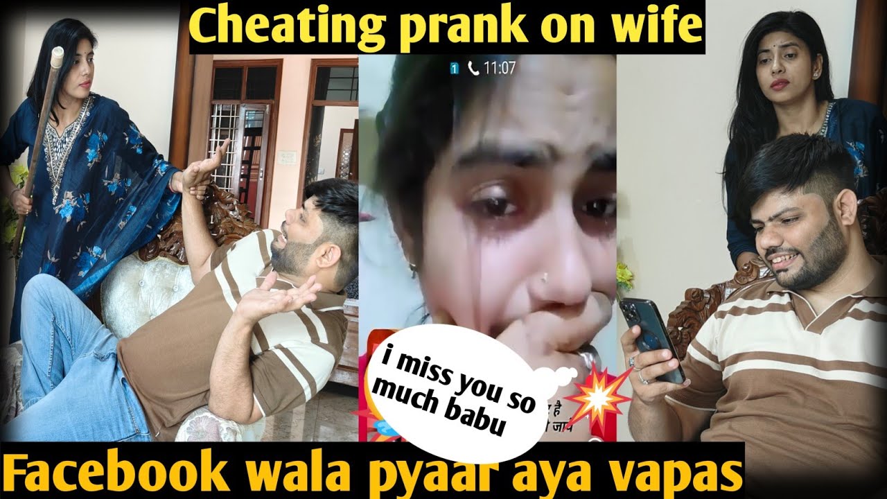 FaceTime cheating prank on wife || Angle priya is back || Facebook wala pyaar ||