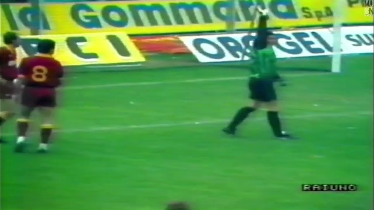 06-Cesena-Roma 1-1 serie A 1988-89 - 90° Minuto con schedina -20 novembre 1988