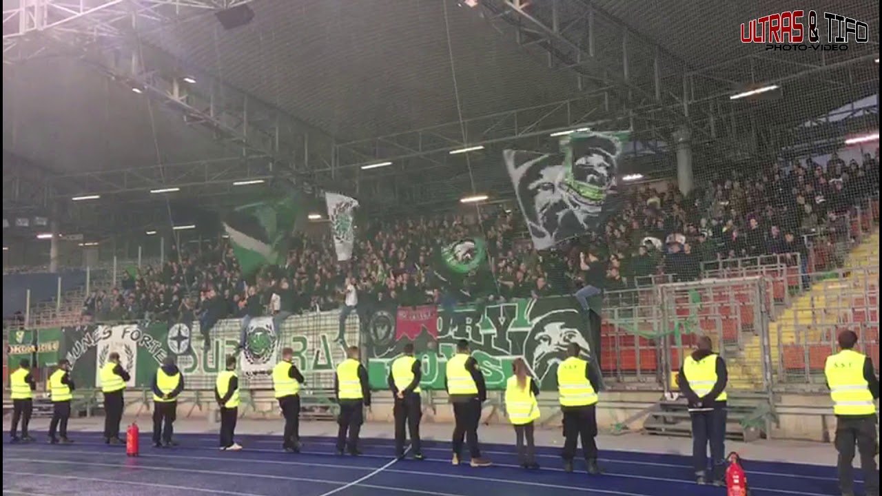 A: Blau Weiss Linz - SV Ried [Fans]. 2019-05-29