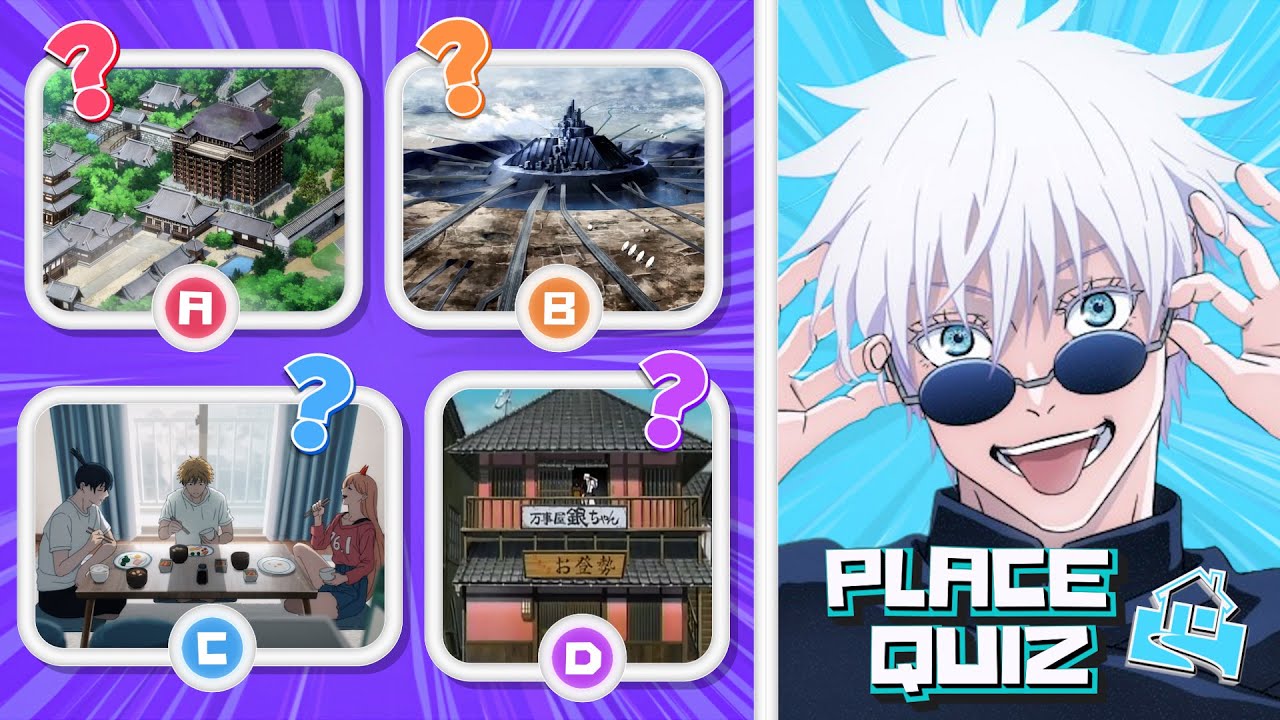 Anime Place Quiz (Campus, Bar, etc.)