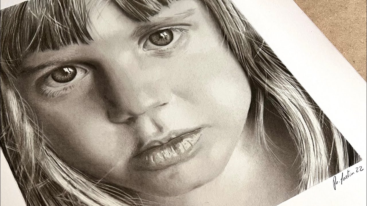 Custom Pencil Drawing using Lyra Rembrandt Pencils
