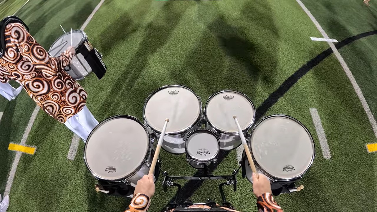 Carroll Dragon Band 2025- Cordially Yours Quad/Drum Set Cam