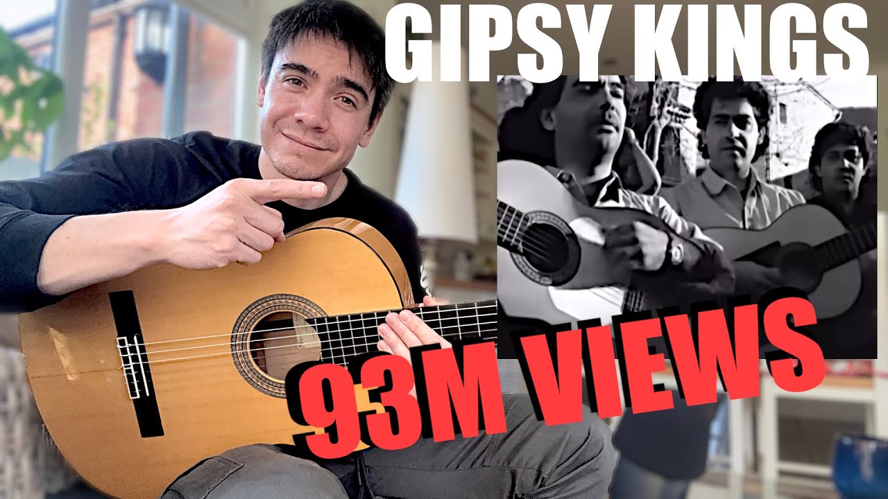 Teaching you the most viral Spanish/flamenco guitar songs on the internet pt2 - GIPSY KINGS