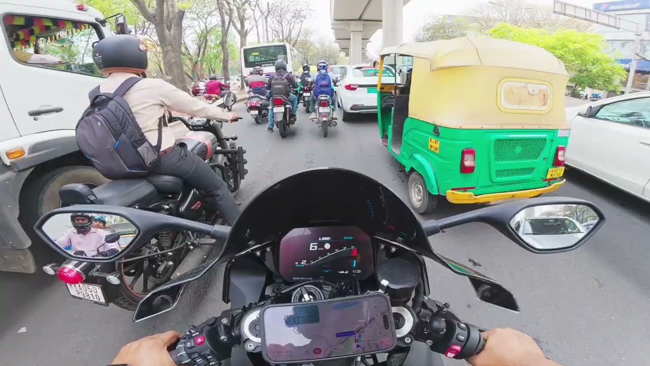 18Mar2026 - BMW S1K Bangalore Biker - Daily Ride - BMW Koramangala To Office