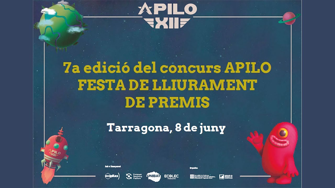 Vídeo de la festa de lliurament dels premis de la 7a edició del concurs APILO