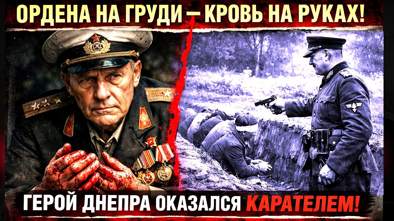 ОРДЕНА НА ГРУДИ &mdash; КРОВЬ НА РУКАХ. ГЕРОЙ ДНЕПРА ОКАЗАЛСЯ КАРАТЕЛЕМ!