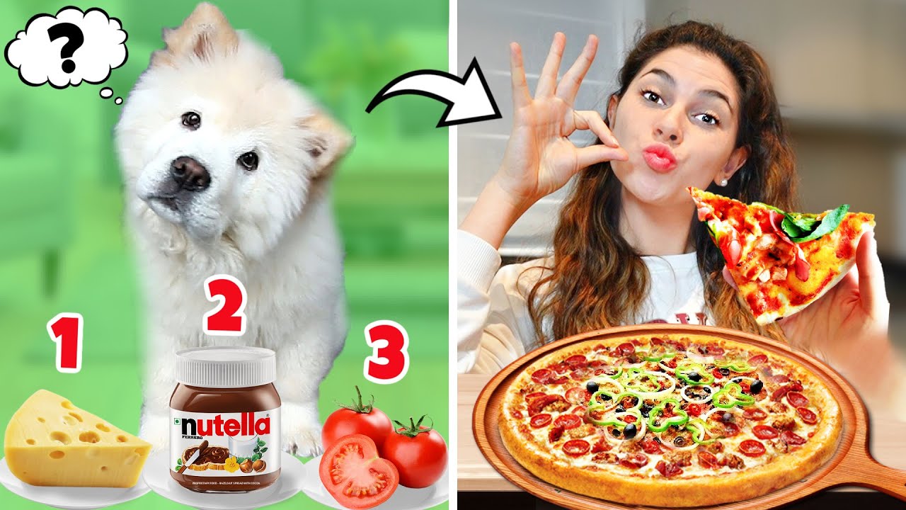 TRIXIE BEPAALT ONZE PIZZA! *Challenge* 🍕 #252