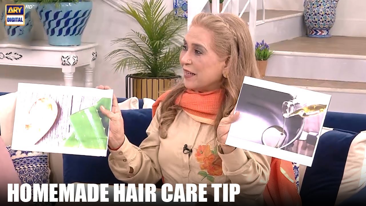 Home Remedy To Cure Dandruff Naturally - #GoodMorningPakistan