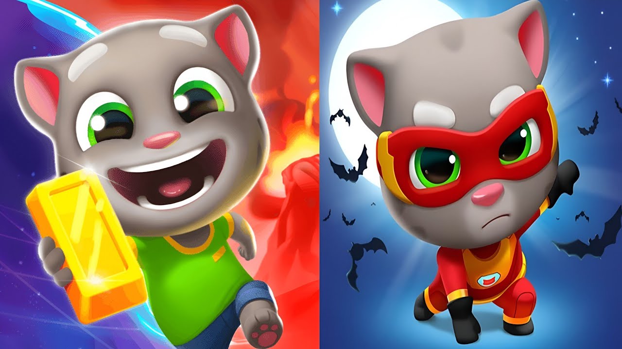 Talking Tom Hero Dash 😱 Ultimate Showdown | New Heroes vs Trap Bosses for Power Suits
