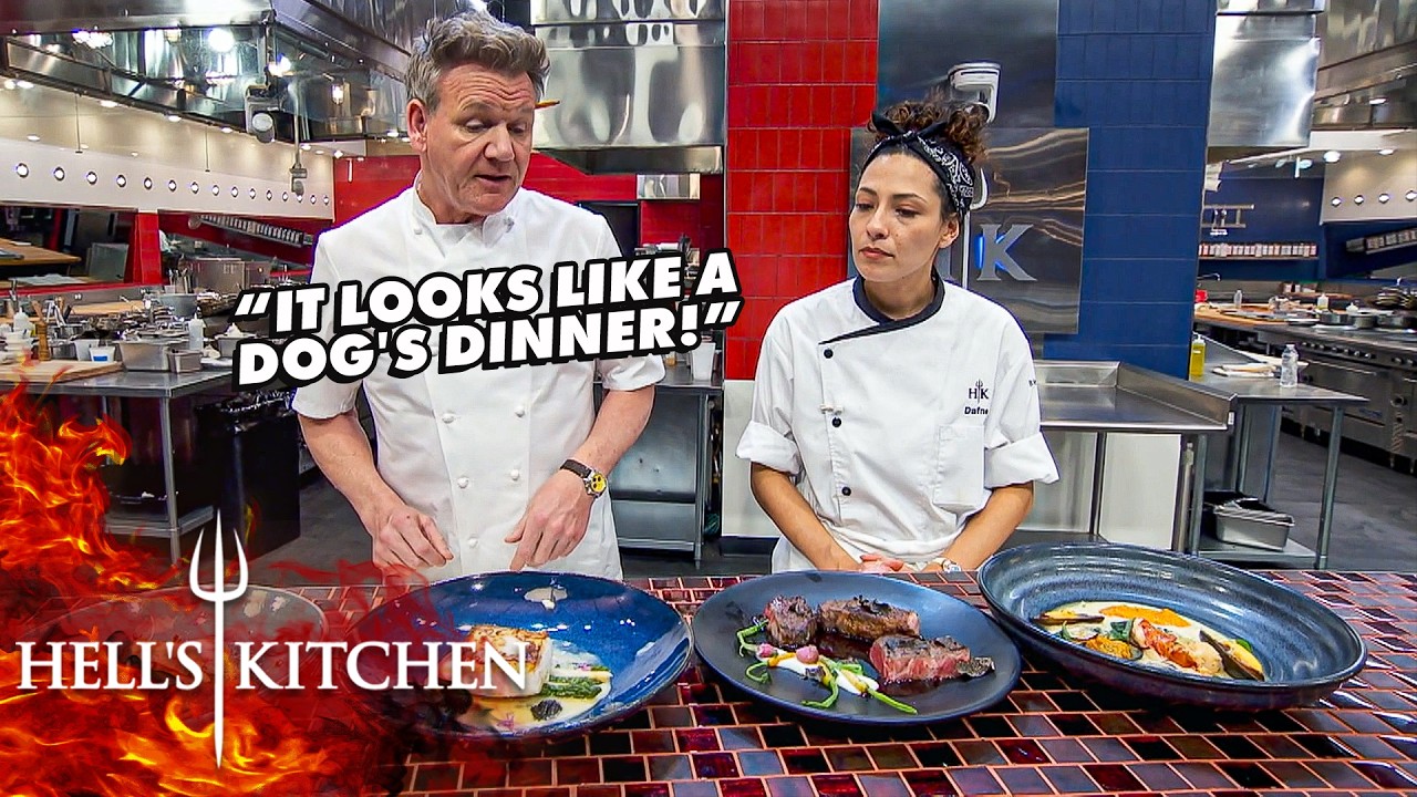 Chef Ramsay Rates Alex' & Dafne's Final Menus | Hell's Kitchen