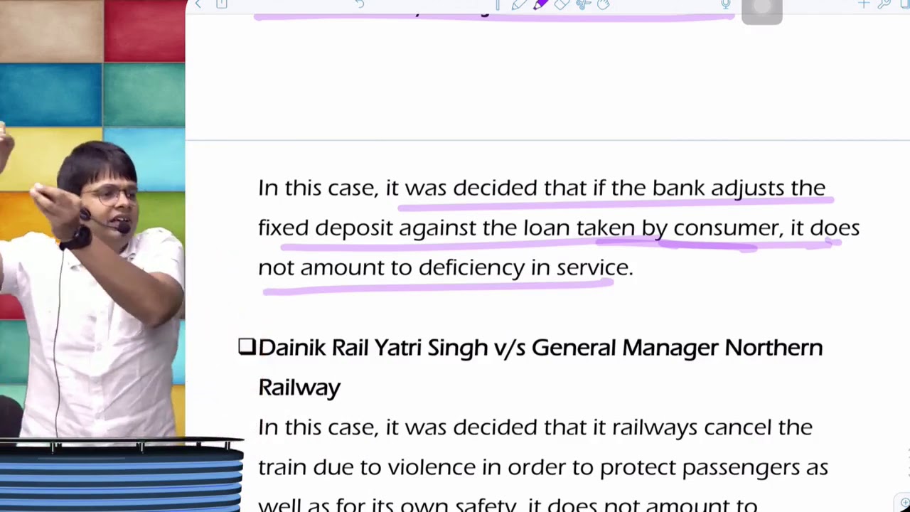 30 Case Laws From Consumer Protection Act, Useful for 8 Marks in EBCL Paper, CS Executive!
