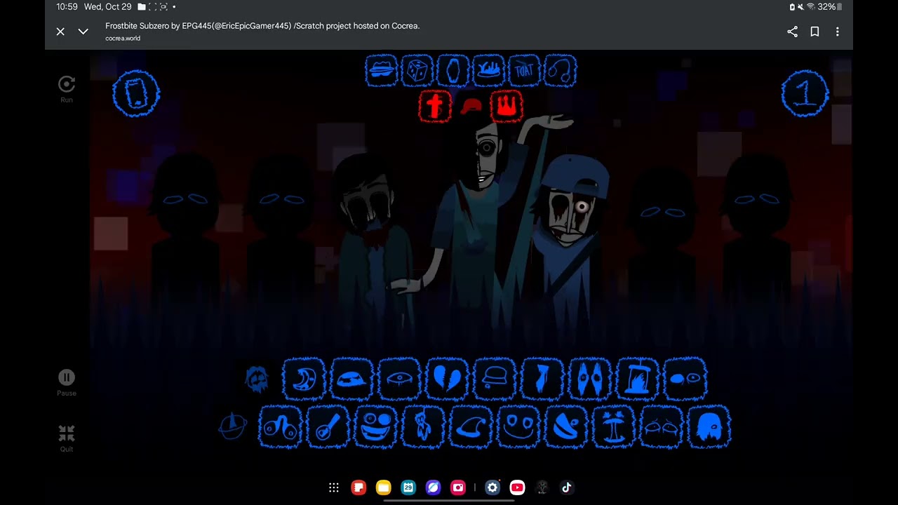 Incredibox frostbite v8 subzero.        Code: completonisk