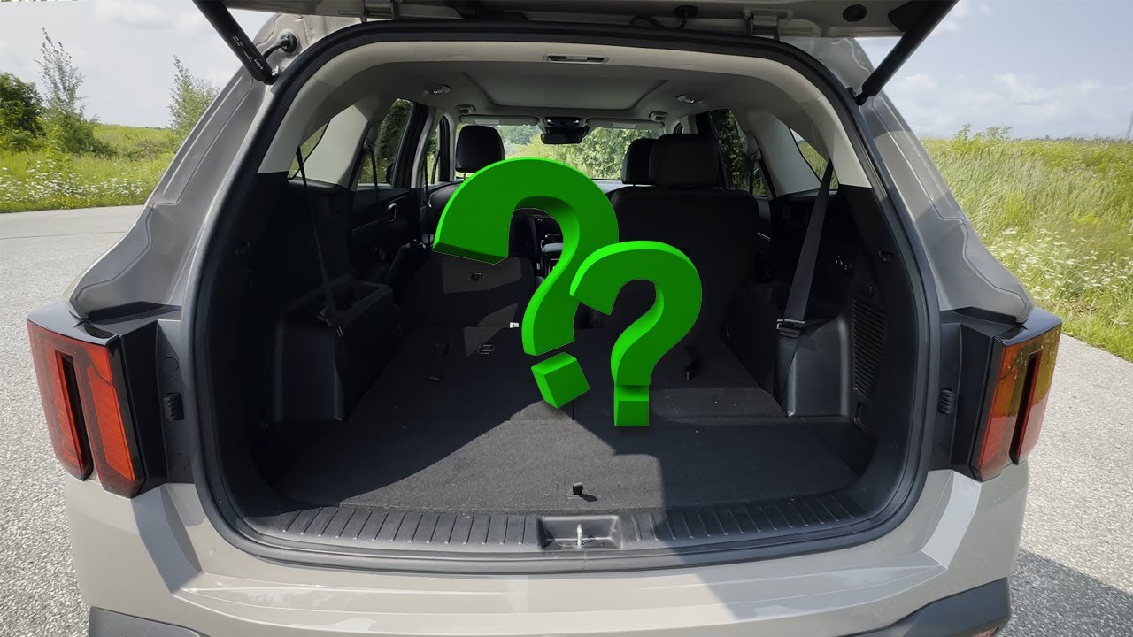 Kia Sorento Trunk Measurements and How to Fold 2nd and 3rd Row Seats