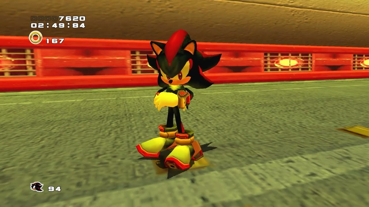 Sonic vs Shadow Gameplay Difference