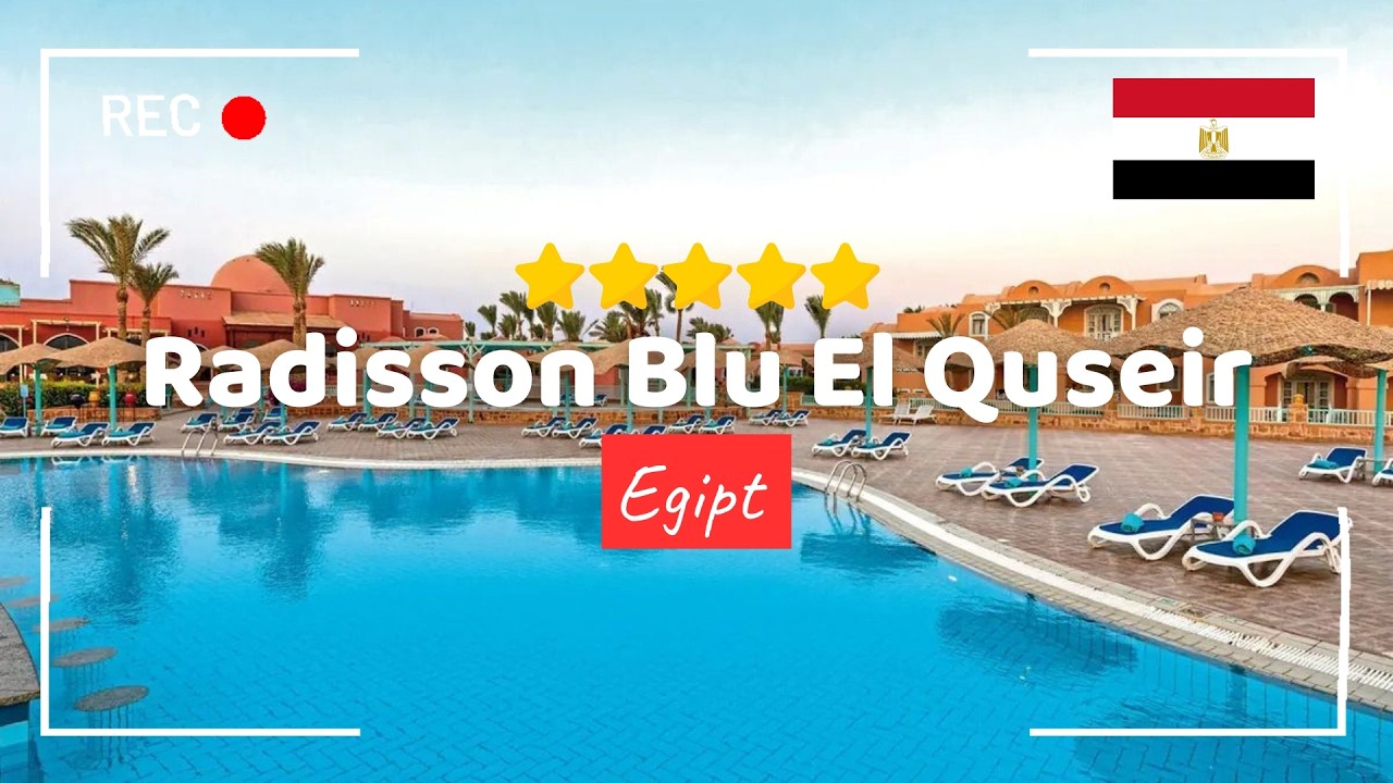HOTEL RADISSON BLU RESORT EL QUSEIR w MARSA ALAM 🇪🇬☀️ EGZOTYCZNE WAKACJE W EGIPCIE 🏖🌊 #marsalam