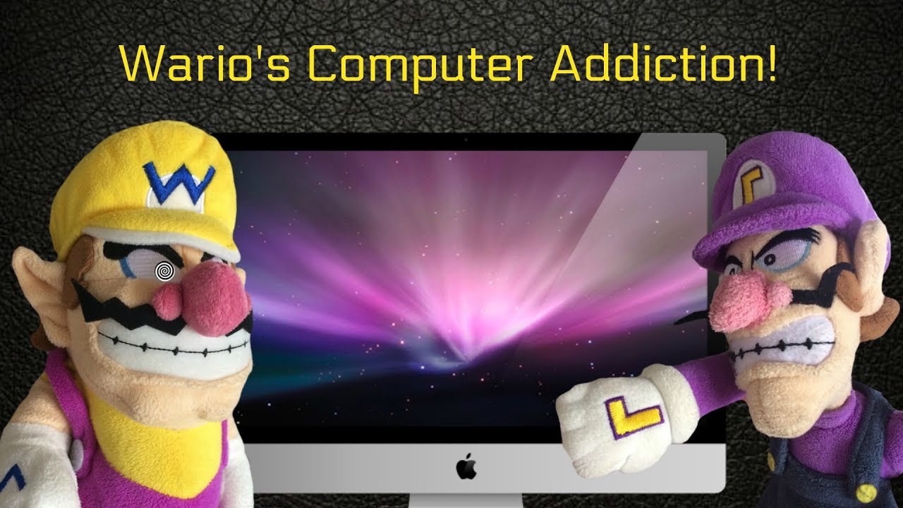 Wario's Computer Addiction! - Super Mario Richie