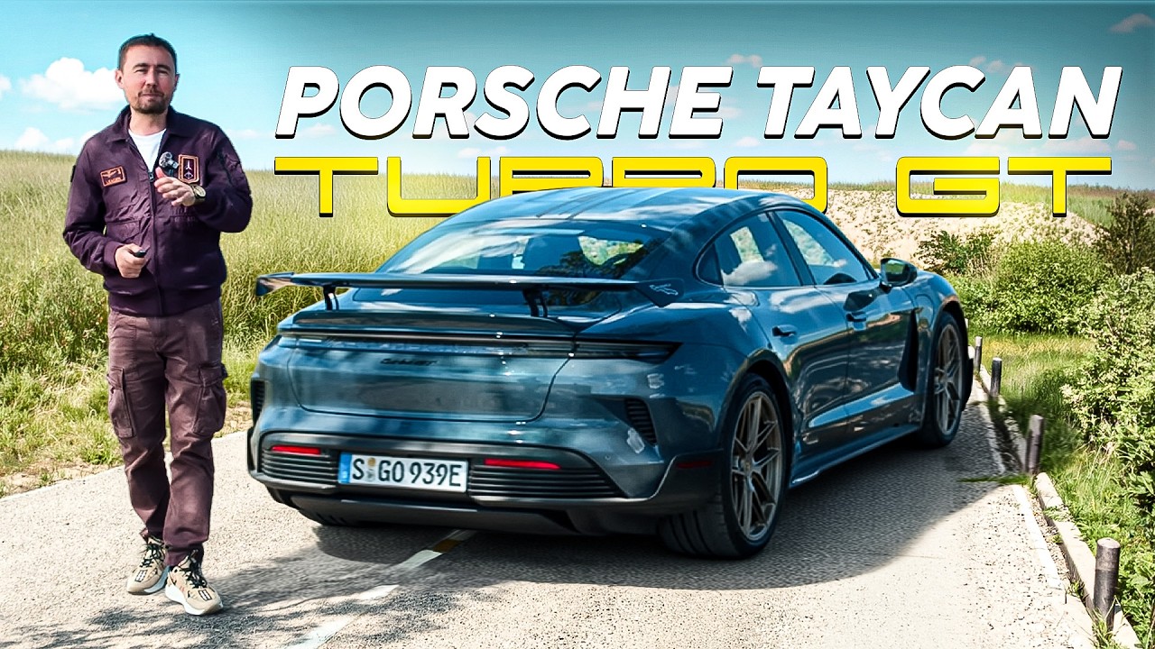 Un Porsche cu 1019 CAI PUTERE - Porsche Taycan Turbo GT