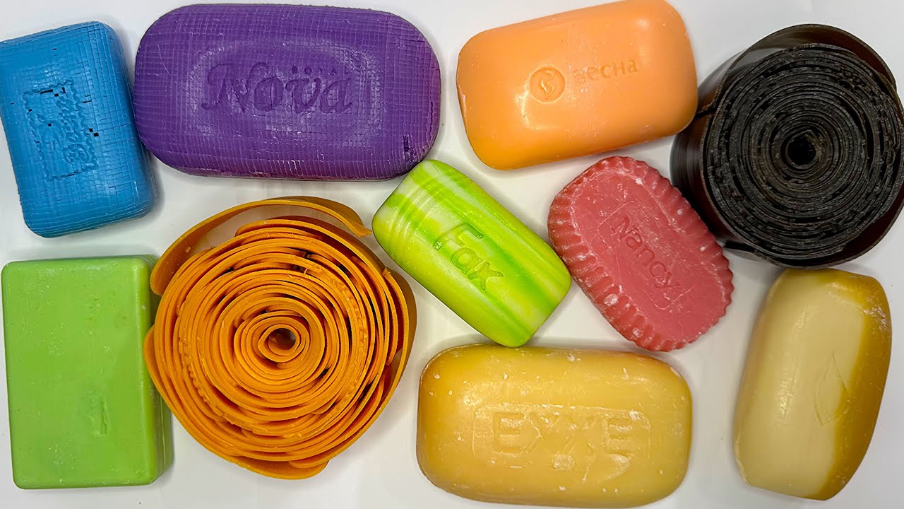 Asmr Soap Cutting / Soap cubes / Soap roses / Relaxing Sounds / Asmr No Talking