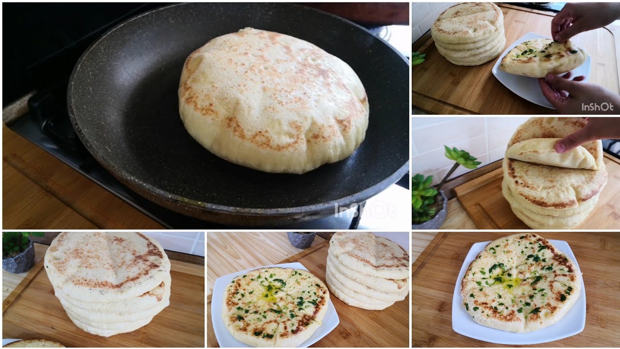 Марокканский батут, пыхтящий на сковороде, домашний! Простой и хороший рецепт без духовки #51