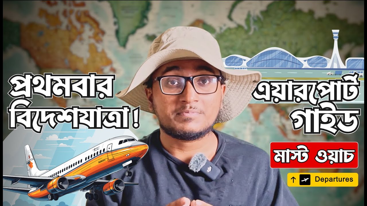 প্রথমবার বিদেশ যাচ্ছেন? Dhaka Airport Guide 2025