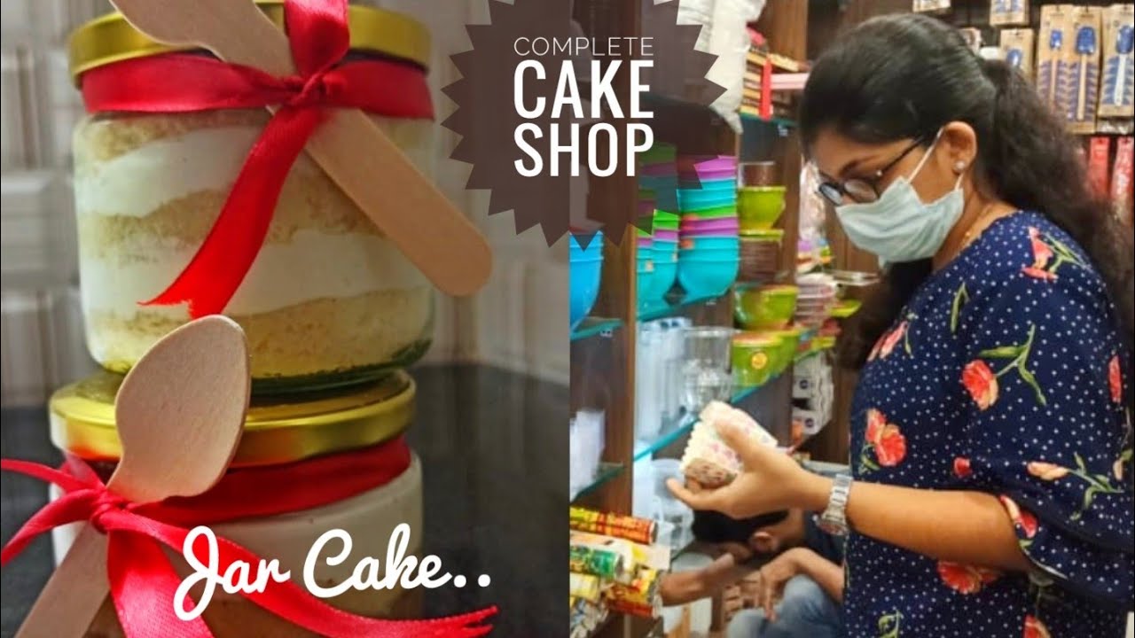 The Complete Cake Tool Shop in Calicut ll FLAVOUR MART CALICUT ll Jar Cake Recipe