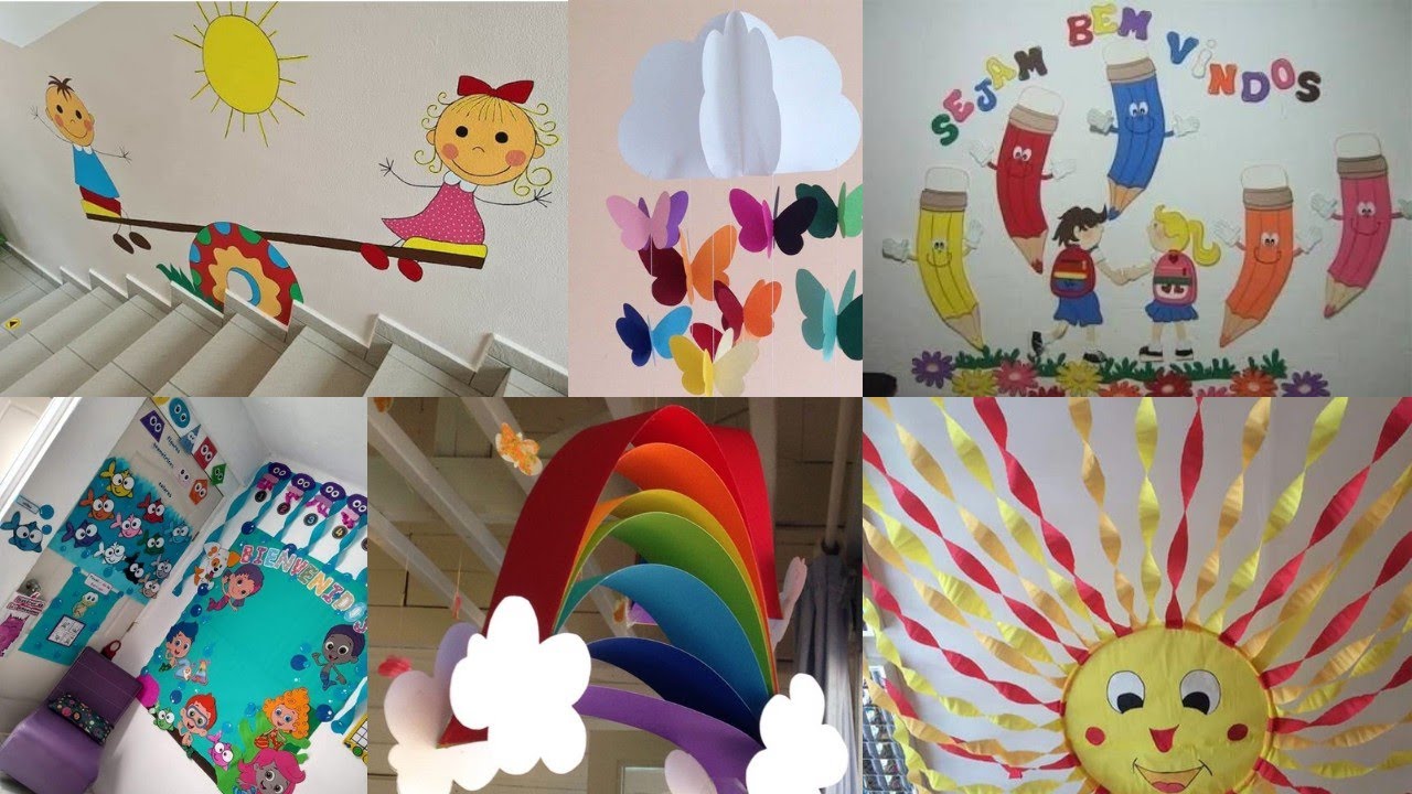 Preschool decoration ideas/Classroom decoration design/wall decoration ideas/handing decoration idea