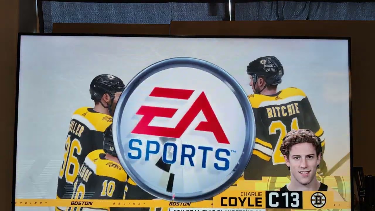 NHL 20 Season Mode Gameplay Boston Bruins vs Colorado Avalanche Cup Finals Game 1