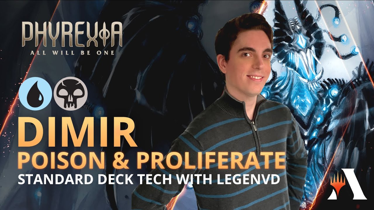 Dimir Poison Proliferate Deck Tech with LVD | Standard | #MTGPhyrexia | MTG Arena