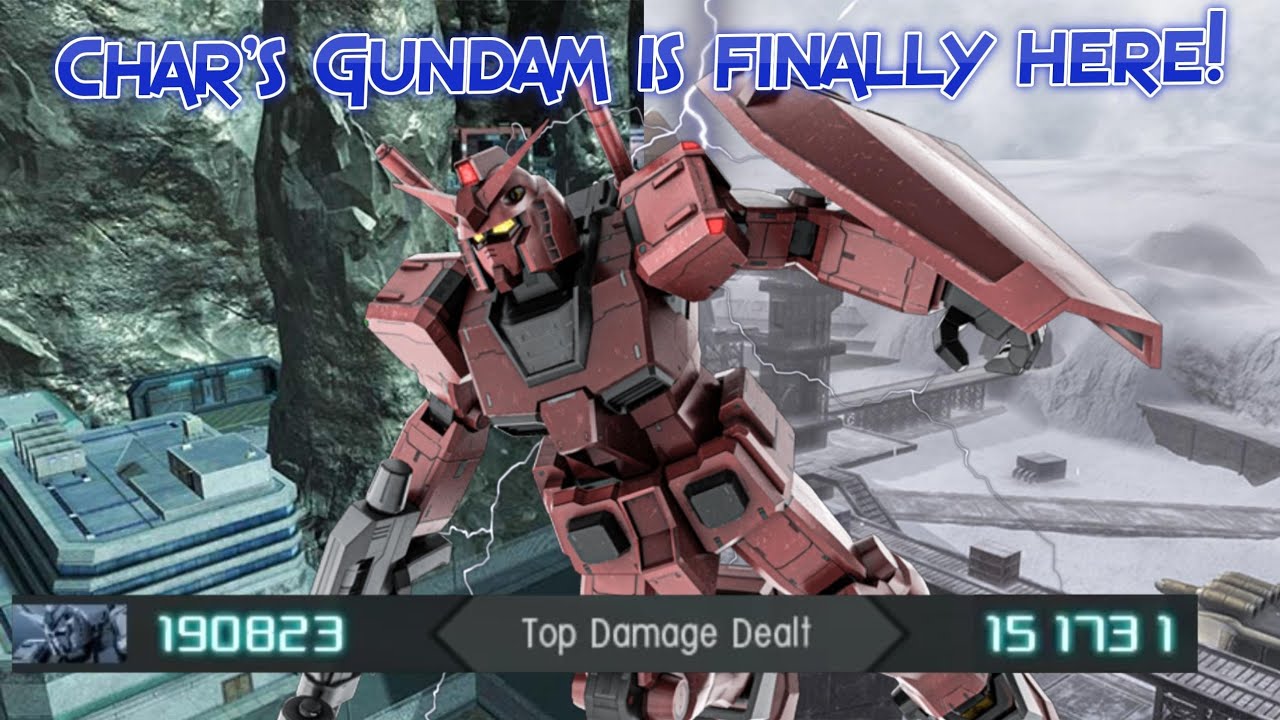 GBO2 Gundam (Casval Deikun): Char's Gundam is finally here!