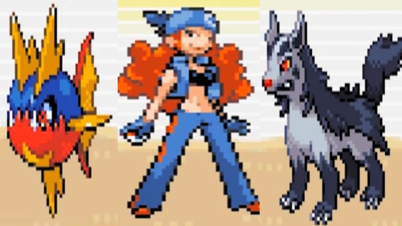 Pok&eacute;mon Emerald:TEAM AQUA ADMIN SHELLY Boss Fight! (CARVANHA, Weather Institute)
