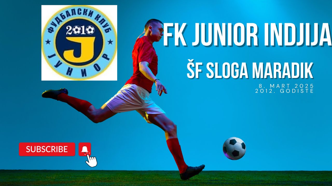 FK Junior Indjija - SF Sloga Maradik 2013. godiste 8.3.2025