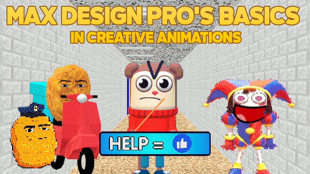 Не играйте в это! 💀 | Основы креативной анимации от Max Design Pro [мод Baldi's Basics]
