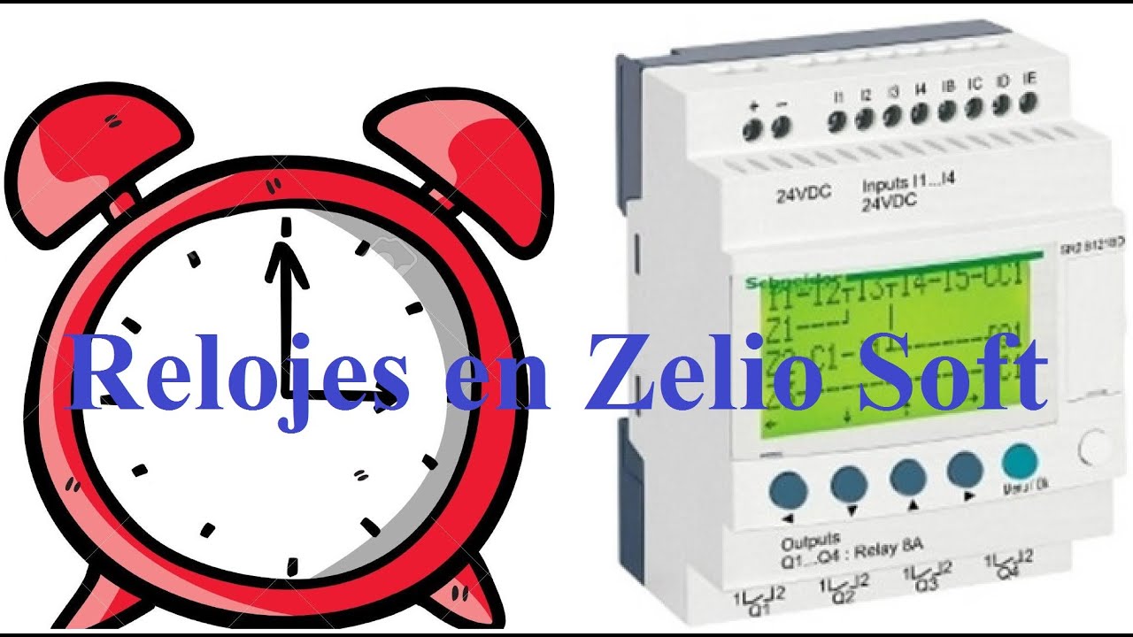 Tutorial Zelio Soft: Relojes (Programador semanal) (Parte 1)