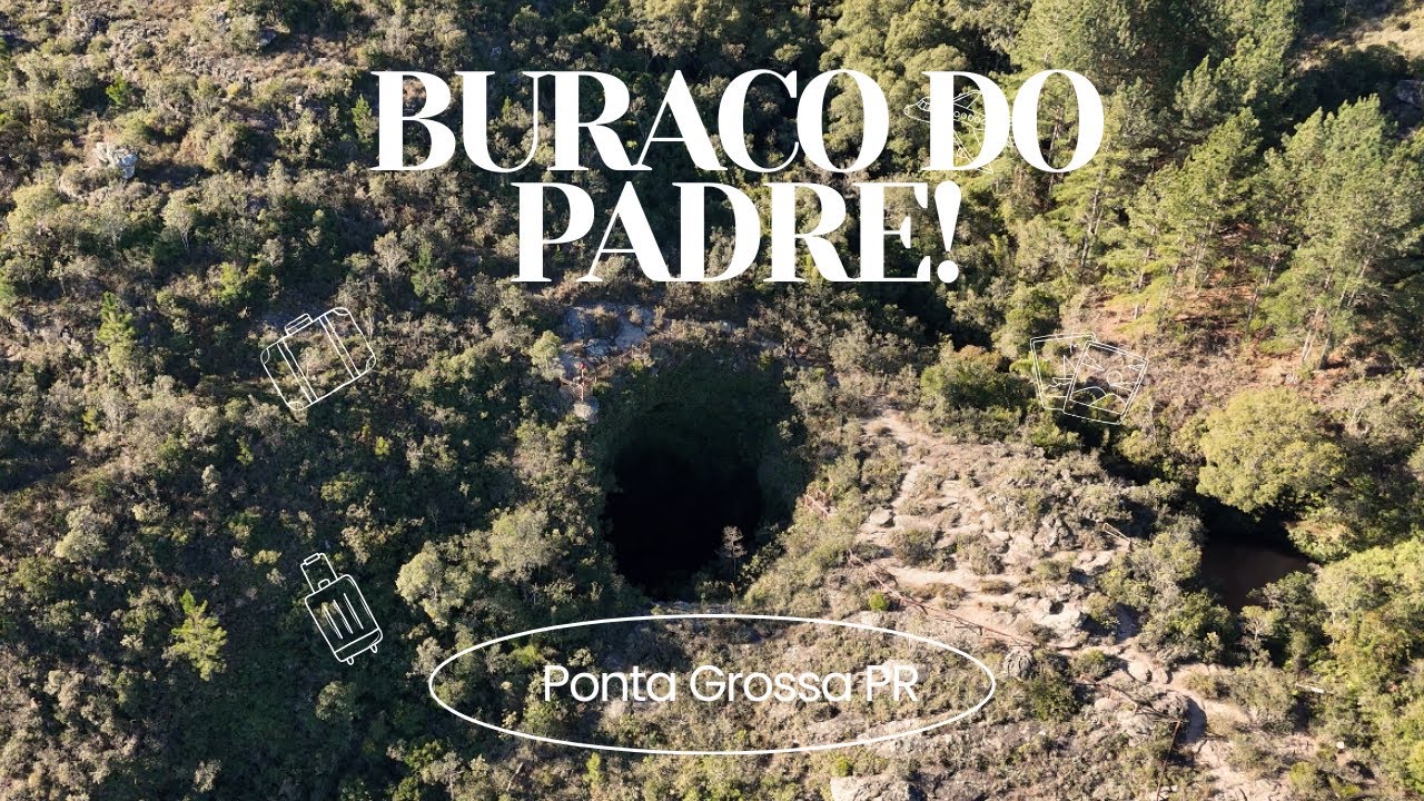 Buraco do Padre - Ponta Grossa PR- DAILY VLOG Registros de Viajante