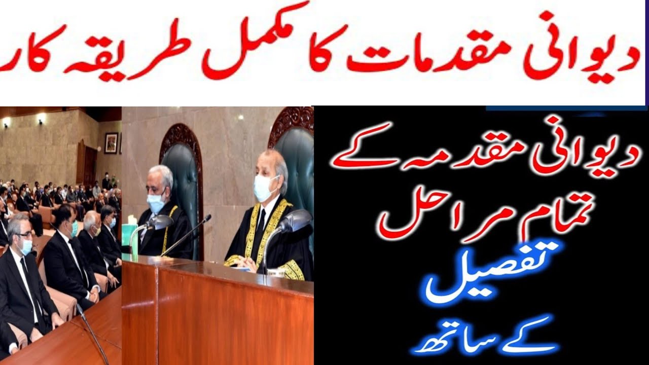 Stages of Civil Suit under CPC, 1908 I A Detailed Lecture from Institution to Judgement