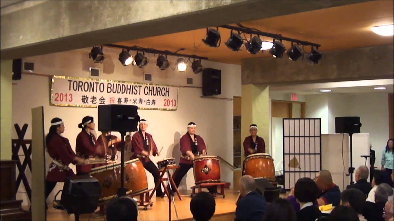 Toronto Buddhist Temple Keiro-kai Taiko Harukoma ( HD ) 17/03/2013 .