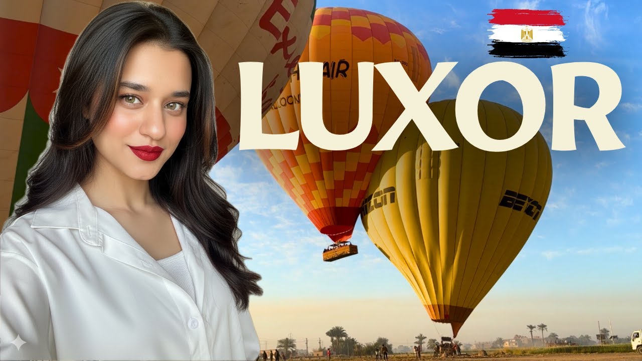 Don’t Go To Cappadocia, Go Here! Hot Air Balloon Over Ancient Egypt | Ramadan Experience Luxor