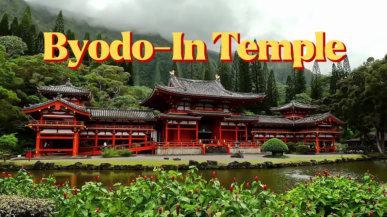 Byodo-In Temple | Walking Tour | Oahu | [4K]