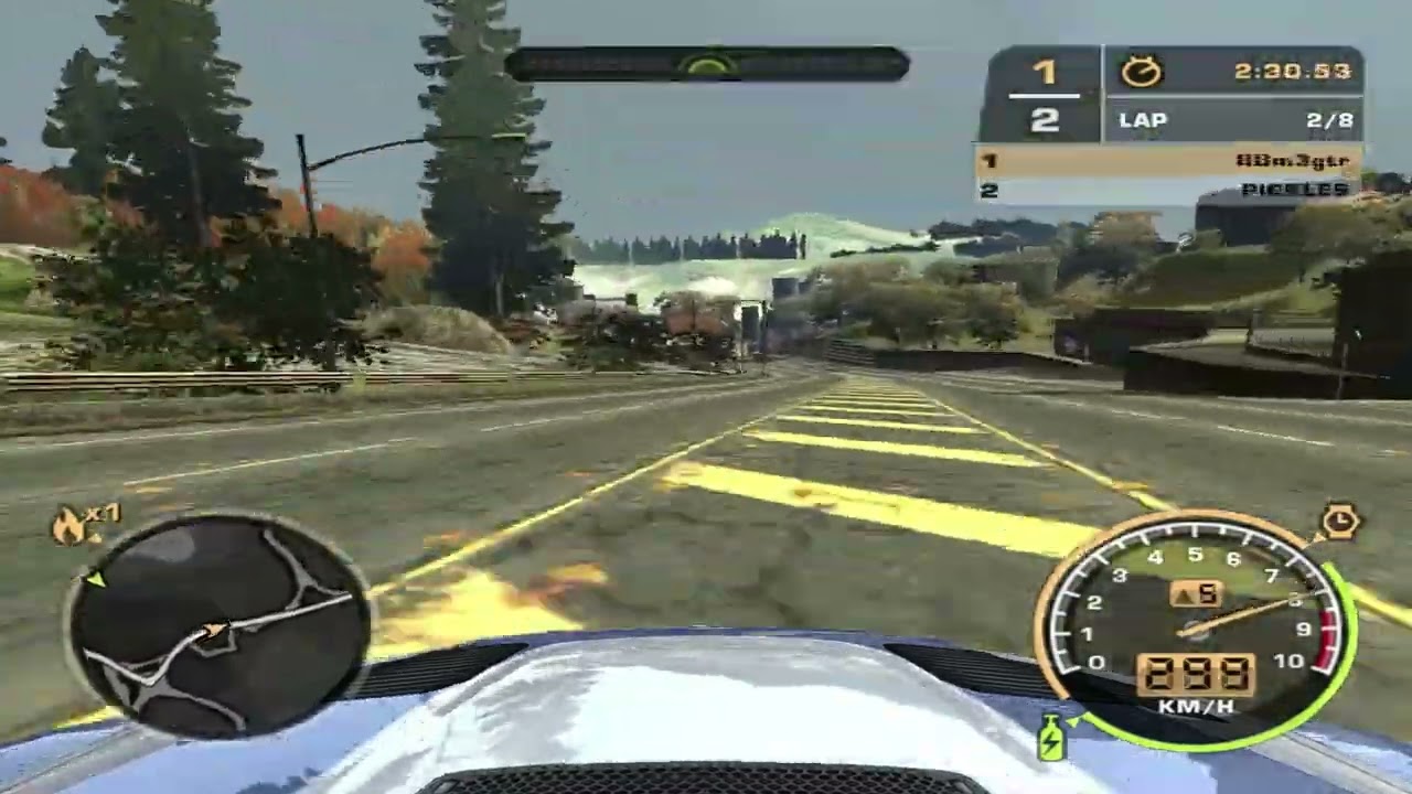 Heritage & Omega 2nd lap offline practice BMW no Nos NFSMW