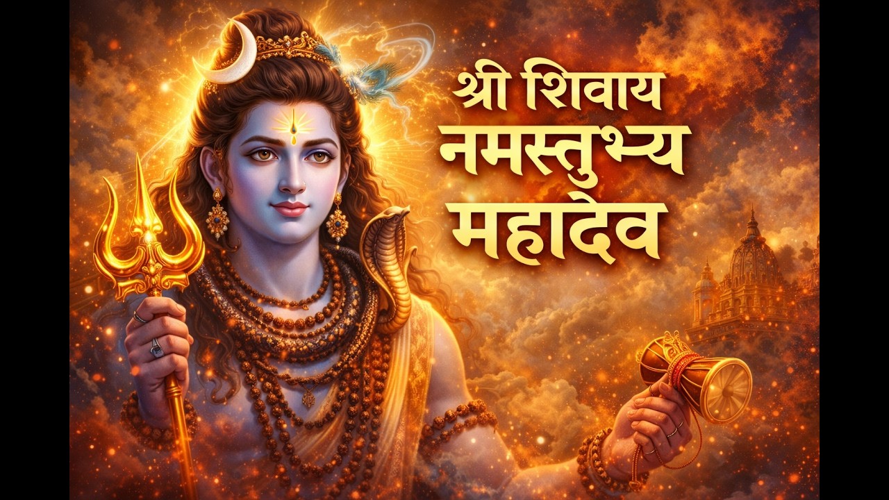 🔴 Shri Shivaya Namastubhyam Live Darshan | Bholenath Bhakti Sangeet | Om Namah Shivaya