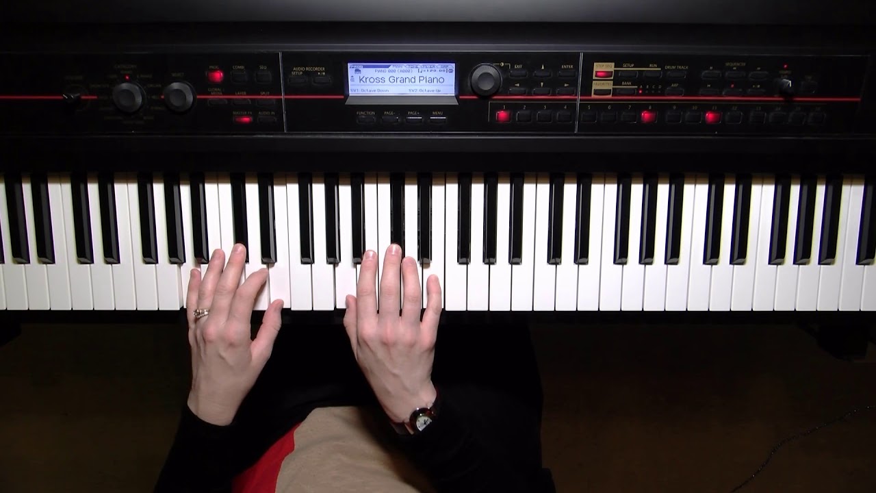 A Major Cadence Both Hands