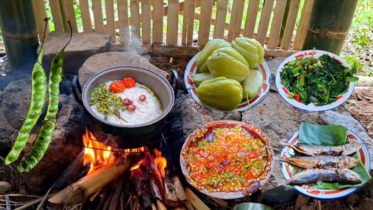 MENU LIWETAN GAGAL DIET‼️PETE MENTAH,SAMBEL BAWANG,GORENG JAPUH,TUMIS KANGKUNG,OLAHAN TERNIKMAT