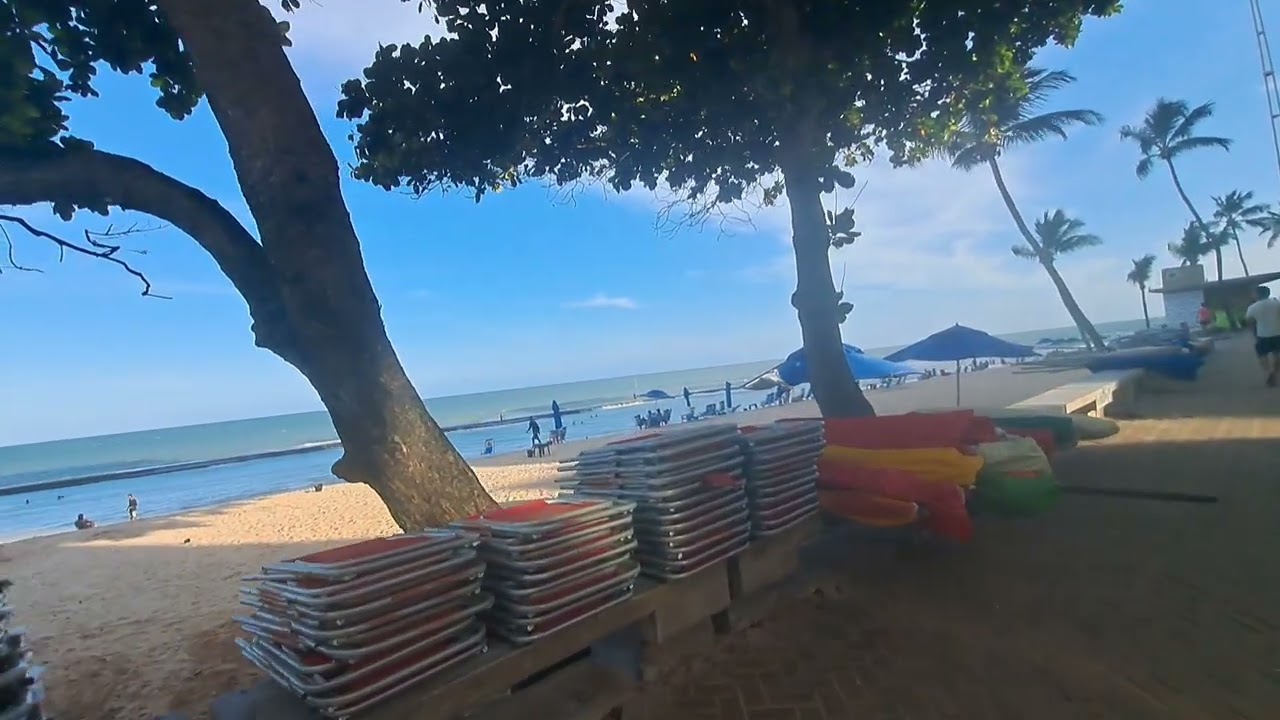 VIDA BOA É CAMINHAR NO CALÇADÃO DE BOA VIAGEM A TARDINHA 